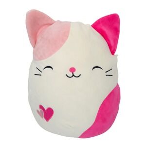 Squishmallows Roxy the Cat 12" White & Pink Plush Stuffed Animal